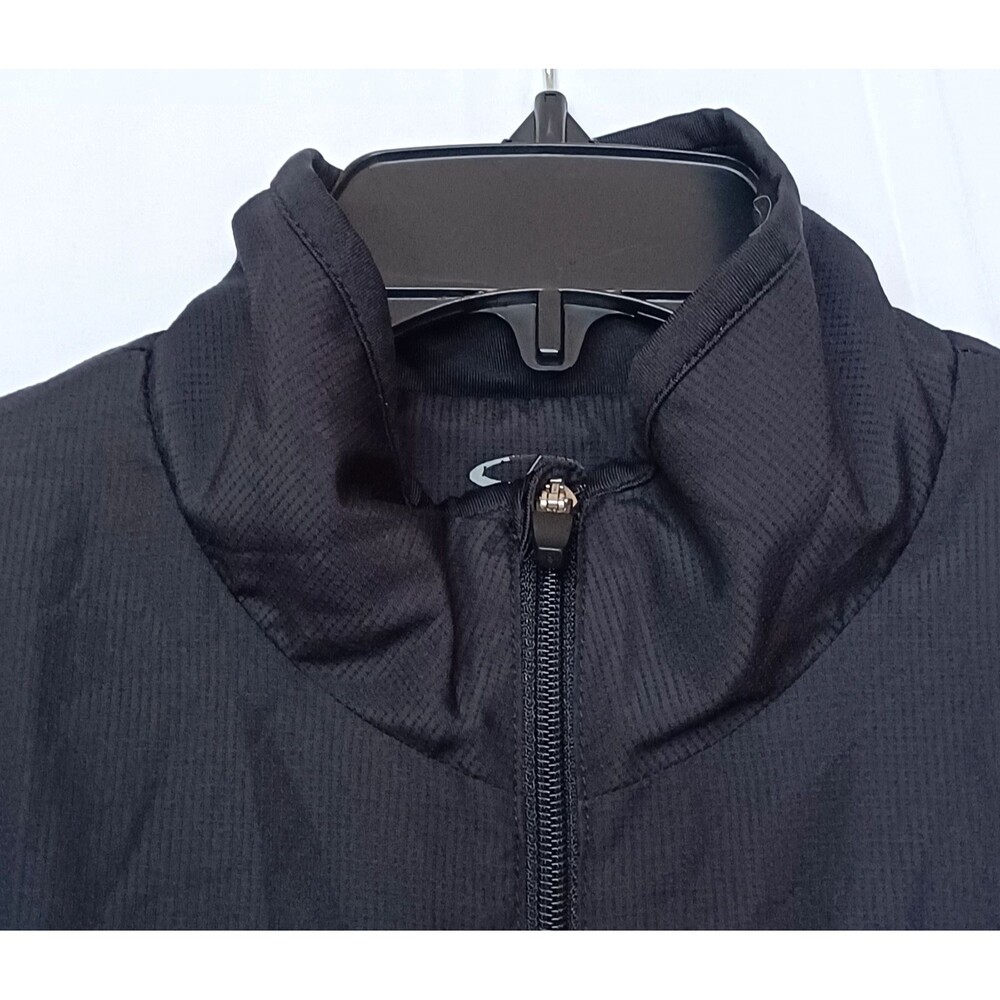 C9 Champion Women's Large Black Track Jacket Full Zip Reflective Zip Pockets - Picture 3 of 14